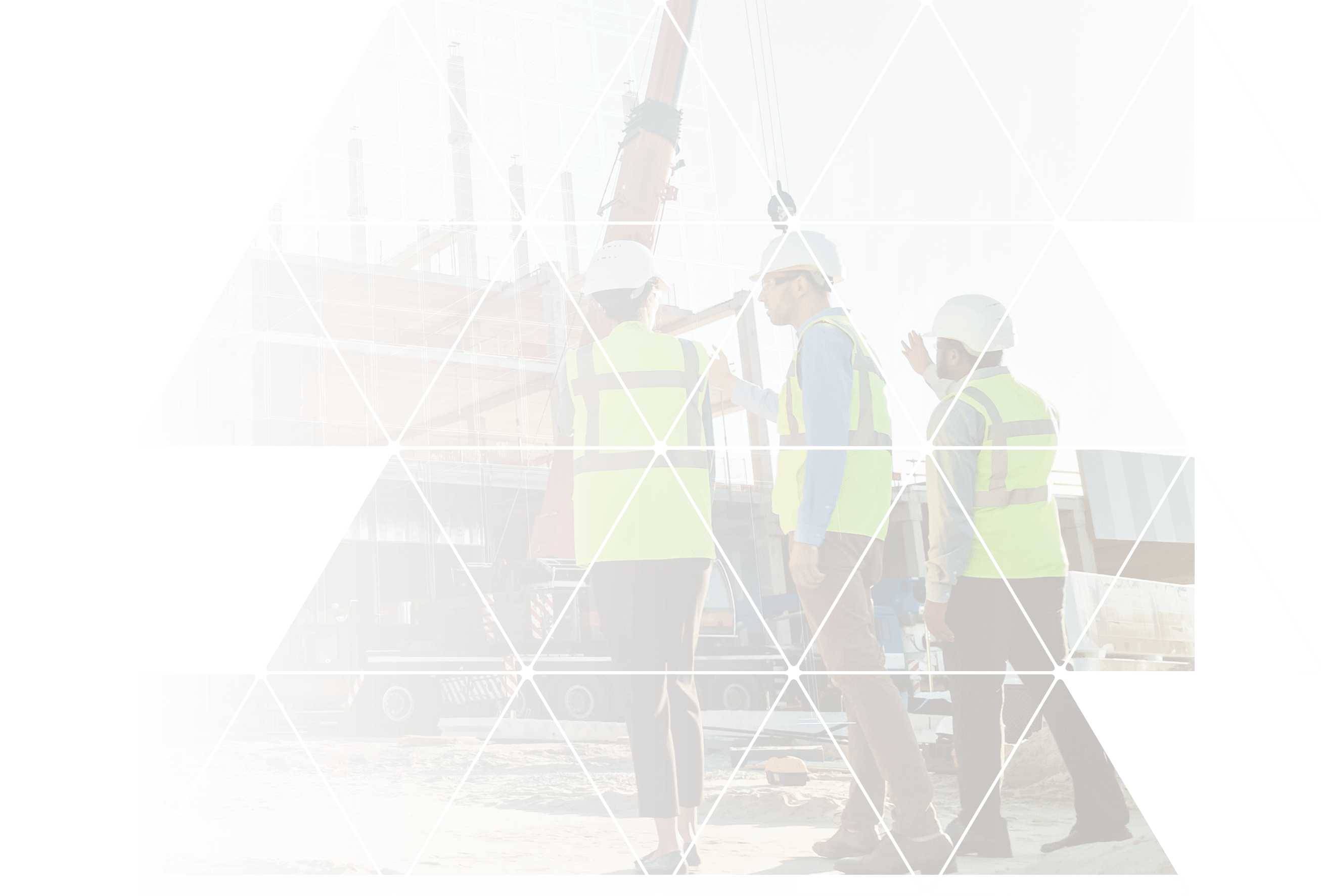 Real Estate Project Construction Site with Architectural Engineer, Investor and Worker Finish Industrial Building Development by Using 3D VFX Graphics. Futuristic Concept of Buildings Development