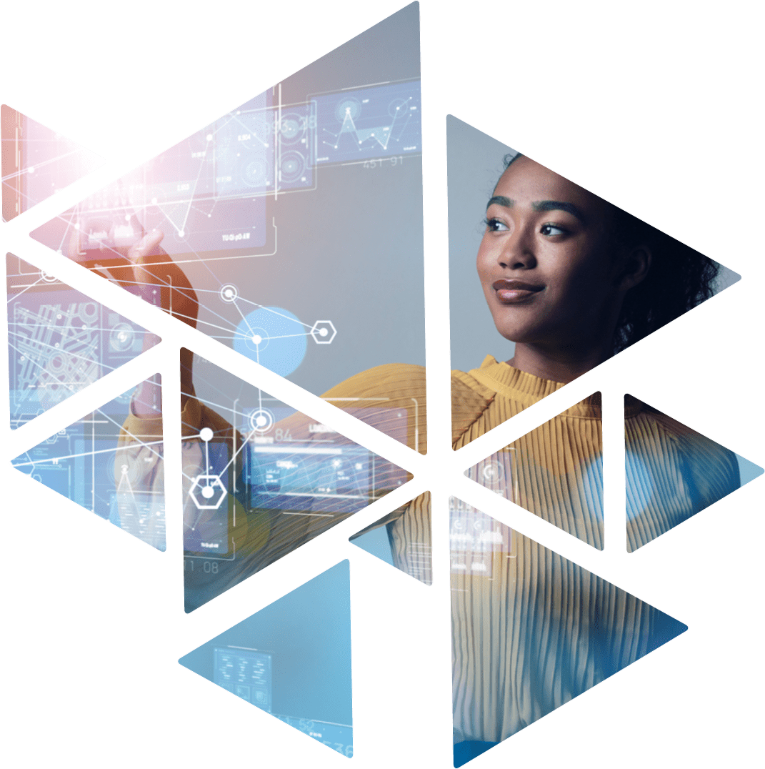 Digital transformation concept. System engineering. Binary code. Programming.